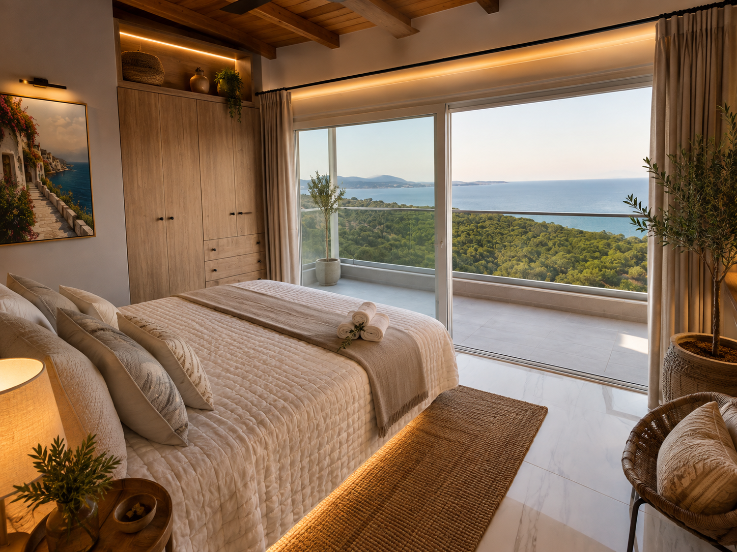 Villa Pandora living room
